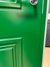 Зеленая входная дверь JELD-Wen Classic C1850