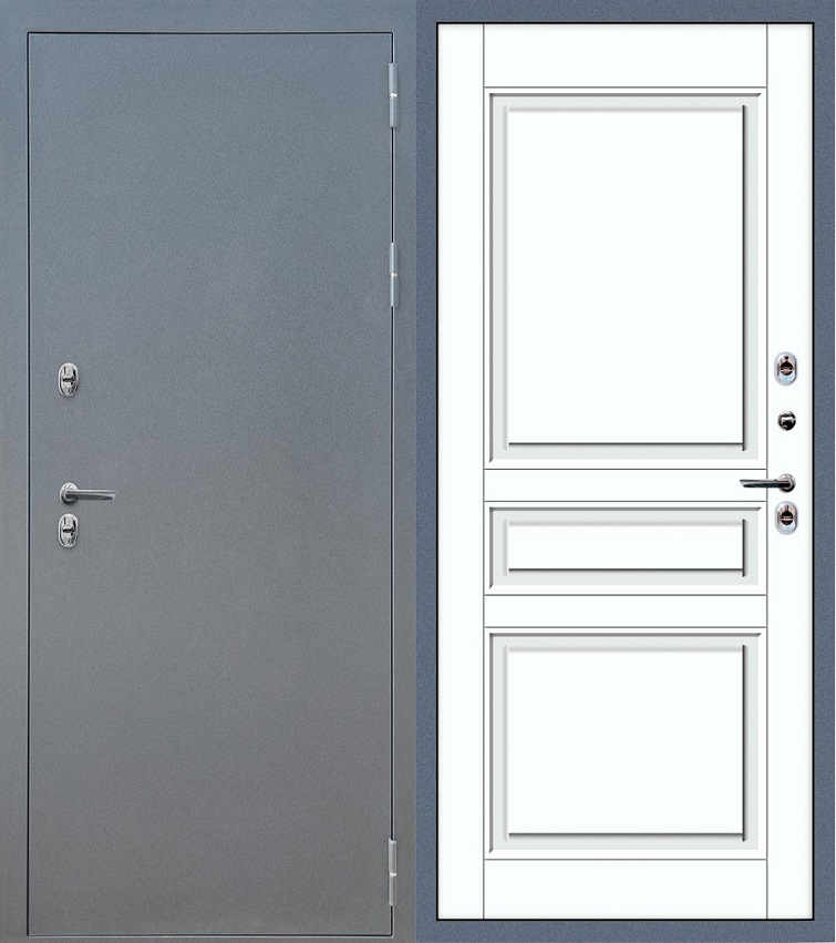 Входная дверь стальная 11 см YoDoors-20 Termo Velluto Bianco фото 1 &mdash; Финдвери
