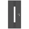 Коричневая входная дверь Нордик 2050 W28